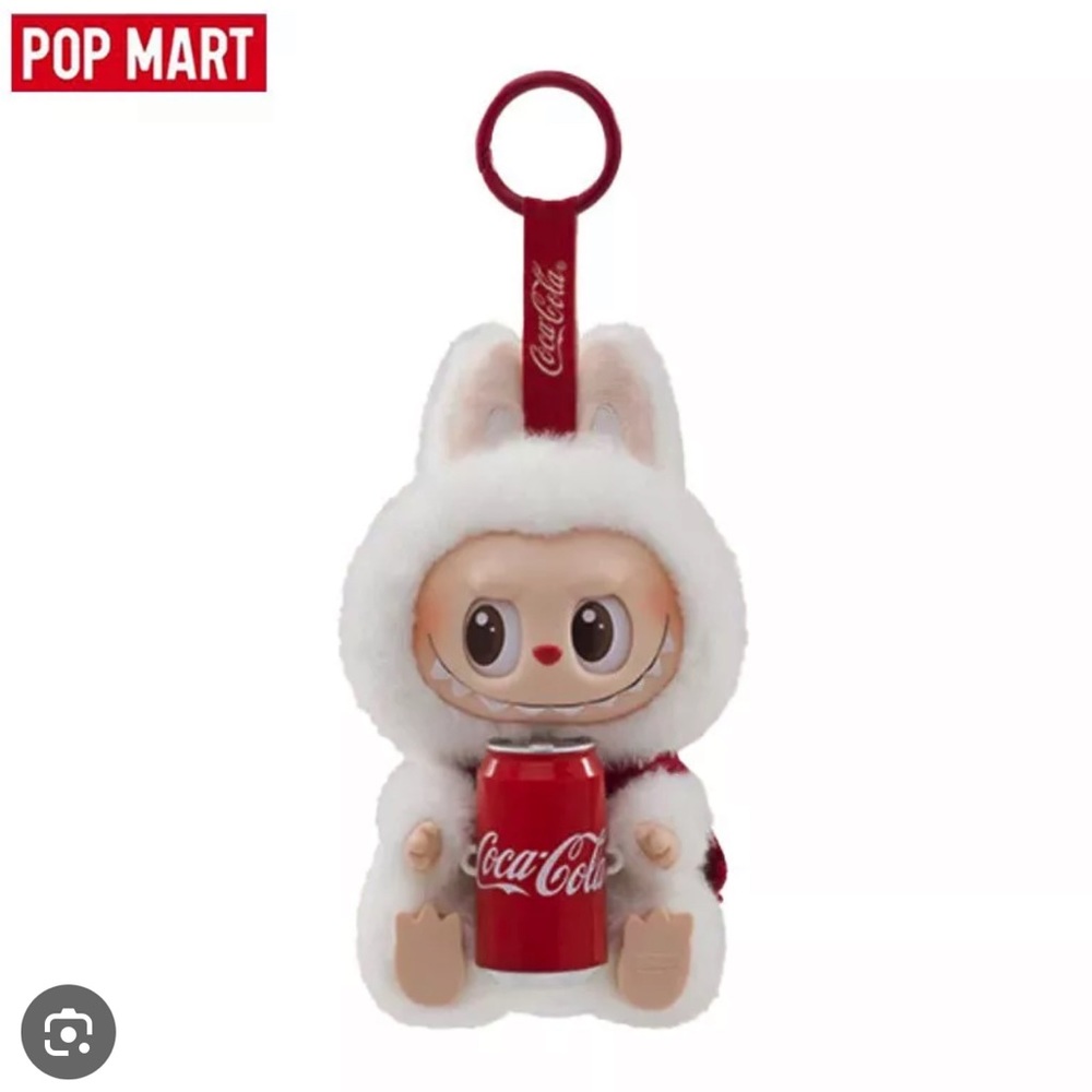 Pop Mart Coca-Cola Bunny Plush Keychain